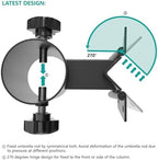 Stainless Steel Deck Umbrella Mount,Heavy Duty Patio Umbrella Holder for Deck Railing (Fit Max OD 2 Inch),Can Be Installed at Right Angles or Flat Surfaces,Black - Image 5