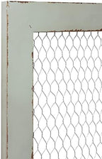 SOFE Rustic Chicken Wire Bulletin Board, Grid Wall Panel 18 × 29" - Image 3
