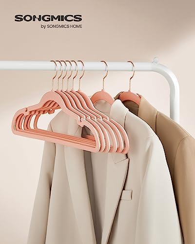 SONGMICS Velvet Hangers 50 Pack, Non-Slip Clothes Hangers, Space-Saving - Image 2