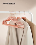 SONGMICS Velvet Hangers 50 Pack, Non-Slip Clothes Hangers, Space-Saving - Image 2