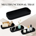 LIN CHUAN 6-Piece Bathroom Accessories Set, Modern Bathroom, Black - Image 6