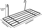Yaegoo 8 Pack Grid Wall Shelves, Grid Wall Hanging Shelf, 9.8" L x 3.9" W - Image 3