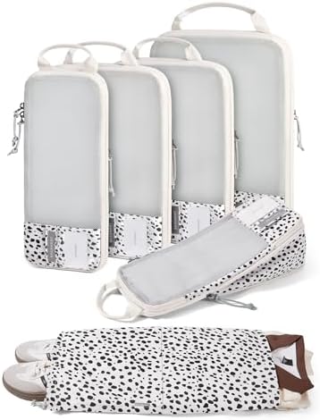 BAGSMART Compression Packing Cubes for Travel Essentials by BAGSMART