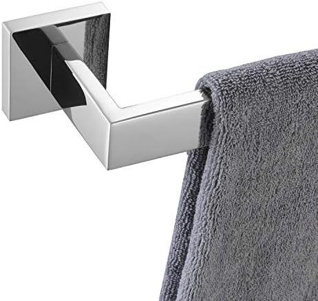 KOKOSIRI 24-Inch Single Towel Bar, Bathroom Kitchen Towel Holder, Wall Mounted SUS304 Stainless Steel Towel Rack, Polished Chrome, B4003CH-L24 by KOKOSIRI