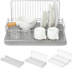 Collapsible Dish Drying Rack Stainless Steel for Kitchen Counter by JMJEEMI