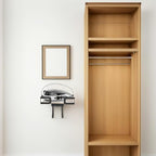 Ironing Board Hanger with Removable Hooks, Wood Metal Wall Mounted - Image 7