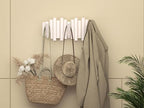 Wall Coat Rack - Wall Mounted Coats Rack - Coat Hanger Wall Mount Coat Racks - entryway Hooks Rack - Coat Rack Wall Key Holder - Wooden Coat Rack Walls Mount - Key Hooks for Walls Key Holder - Image 5