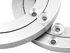 Aluminium Alloy Turntable Bearing, Heavy Duty Swivel Turntable Lazy Susan Rotating Bearing Turntable Round Dining Table Smooth Swivel Plate Hardware, 16" - Image 3