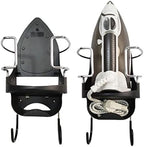 Ironing Board Holder Easily Mount Heat Resistant Storage Organizer for Laundry Room Cabinet Bathroom - Image 5