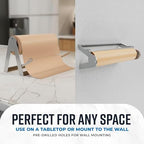 Bryco Goods 18 Inch Butcher & Kraft Paper Roll Dispenser and Cutter - Image 6