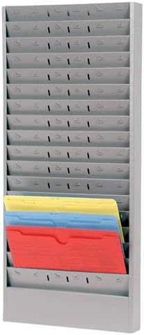 CHAMP Repair Order Rack, 18-Pocket Wall Mount Organizer, Gray by PROLificAutomotiveProducts