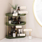 Lifewit 3 Tier Corner Bathroom Counter Organizers and Storage, Green - Image 5