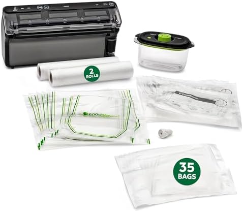 FoodSaver Elite All-in-One Liquid+™ Vacuum Sealer with Bags by FoodSaver