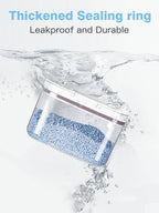 LivLab Mker 5.5L/12Lbs Laundry Powder Detergent Container with Lid - Image 2