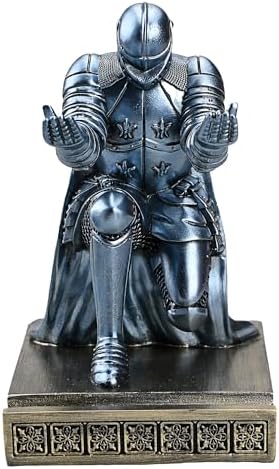 Windbreaker Soldier Knight Pen Holder Personalized Desk Accessory Blue - Image 6