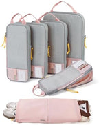BAGSMART Compression Packing Cubes for Travel Essentials by BAGSMART