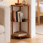 Corner Shelf Shower Caddy Stand 3 Tier for Bathroom, Space Saving Shower Organizer Corner Stand, Bathroom Shelves for Inside Shower - Home Decor & Bathroom Storage Acacia - Image 5