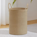 VIPOSCO 72L Tall Woven Laundry Basket Hamper, Jute by VIPOSCO