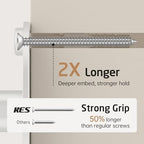 KES Kitchen Swivel Towel Bar 15-Inch, Swivel Towel Rack, Brushed Nickel - Image 4