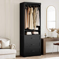 IRONCK Freestanding Closet System with Adjustable Shelves & 3 Drawers by IRONCK