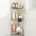 Consumest Corner Shower Caddy Stand - Rustproof Bathroom Organizer&Storage by Consumest