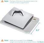 WALI Floating TV Shelf, 3 Tier Projector Shelf for DVD Players, Routers, Game Consoles, Cable Boxes, Living Room Decor Accessories, Wall Mount Shelves Holds Up to 22lbs (CS303NW), 3-Shelf, White - Image 2