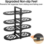 Adjustable Pots & Pans Organizer for Cabinet: 8-Tier Heavy Duty Pan Rack - Image 7