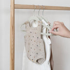 3 Sprouts Velvet Baby Hangers, Non Slip Slim, Light Green, 30 Pack - Image 5