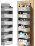 AQOOA 6-Tier Over The Door Organizer 44 lbs Capacity fit Standard Doors by Aqooa