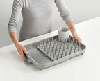 Joseph Joseph Duo Expandable Dish Drying Rack, Gray, 2-Tier - Image 4