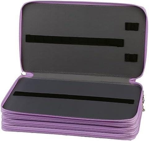 300 Slots Colored Pencil Case Organizer, 4 Layer Bag - Image 4