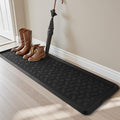 tchdio Durable Rubber Boot Tray and Shoe Mat for Entryway - Heavy Duty Waterproof Shoe Tray Organizer, Non Slip Boot Trays for Front Door, Entryway Muddy Shoes Storage, 16x48 Inches by Tchdio