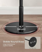 VASAGLE Solid Wood Coat Rack, Free Standing, 8 Hooks, 3 Height Options - Image 4