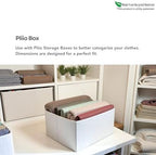 PLIIO 7-Pack Large Filers, Foldable Clothes Organizer - Durable Tshirt Folder - Shirt Folding Organizer for Wardrobe Drawer - Image 5
