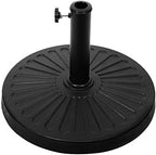 Blissun 22 lbs Patio Umbrella Base, Outdoor Umbrella Base, Market Umbrella Base Stand for Patio, Garden, Lawn, Black - Image 4