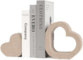 Book Ends for Shelves, Resin Decorative Bookends for Heavy Books by UDKKMKHomeStudio
