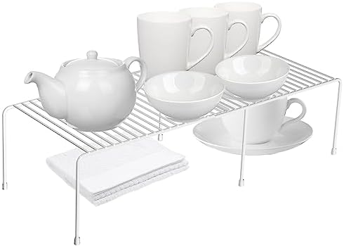 Freezer Shelf Expandable Kitchen Cabinet Organizer Shelf Riser - Image 4