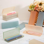 Fainne 36 Pcs Plastic Pencil Cases Bulk, Pencil Box, Morandi Color - Image 4