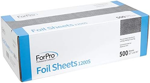 ForPro Embossed Foil Sheets, 500ct/6pk, 12"W x 10.75"L, 1200S - Image 4