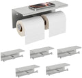 FORIOUS Toilet Paper Holder with Shelf, Commercial Toilet Paper Dispensers by FORIOUS