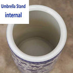 Umbrella Stands,Umbrella Stand - Porcelain Indoor Entryway, Home Front Door Umbrellas Holder for Canes Walking Sticks, 40 X 24Cm,Style-2 - Image 3