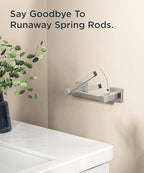 FORIOUS Commercial Toilet Paper Holder Wall Mount Bathroom Tissue Holder - Image 2