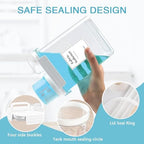 3 Pack Laundry Detergent Dispenser, 61oz Laundry Soap Dispenser, Refluxable Laundry Detergent Container, Plastic Liquid Laundry Detergent Dispenser for Laundry Room Organization with 6 Labels - Image 6