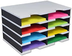 Ultimate Office TierDrop Desktop Organizer Sorter, 8 Compartment, 2-Wide by UltimateOffice