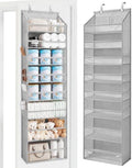 STORAGE MANIAC Over Door Organizer Hanging Shelves Large Clear Deep Pockets by STORAGEMANIAC