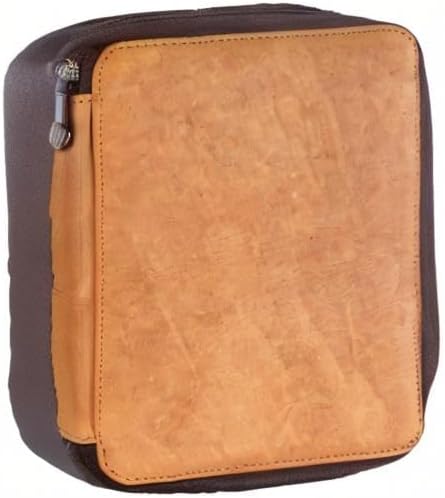 Speedball Art Products Genuine Leather Storage Case for Pencils, Markers, Pens and Art Supplies, Holds Up To 72 Standard Pencils, Antique Brown - Image 6