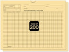 Accounts Payable Voucher Envelopes General Accounting Style, Buff 200 Pack by Unknown