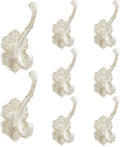Zonon 8 Pcs White Vintage Antique Coat Hooks Wall Mounted by Zonon