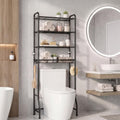 Delamu Over Toilet Storage Rack, 4 Tiers (71.9" H) Bathroom Organizer Shelf by DELAMU