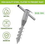 Beach Umbrella Sand Anchor for 1-2" Outdoor Umbrella Poles - Image 5